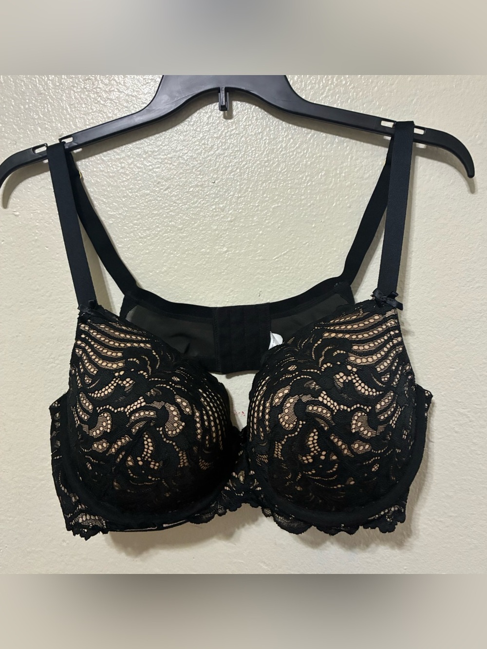 Cacique Black Lace Underwire Bra